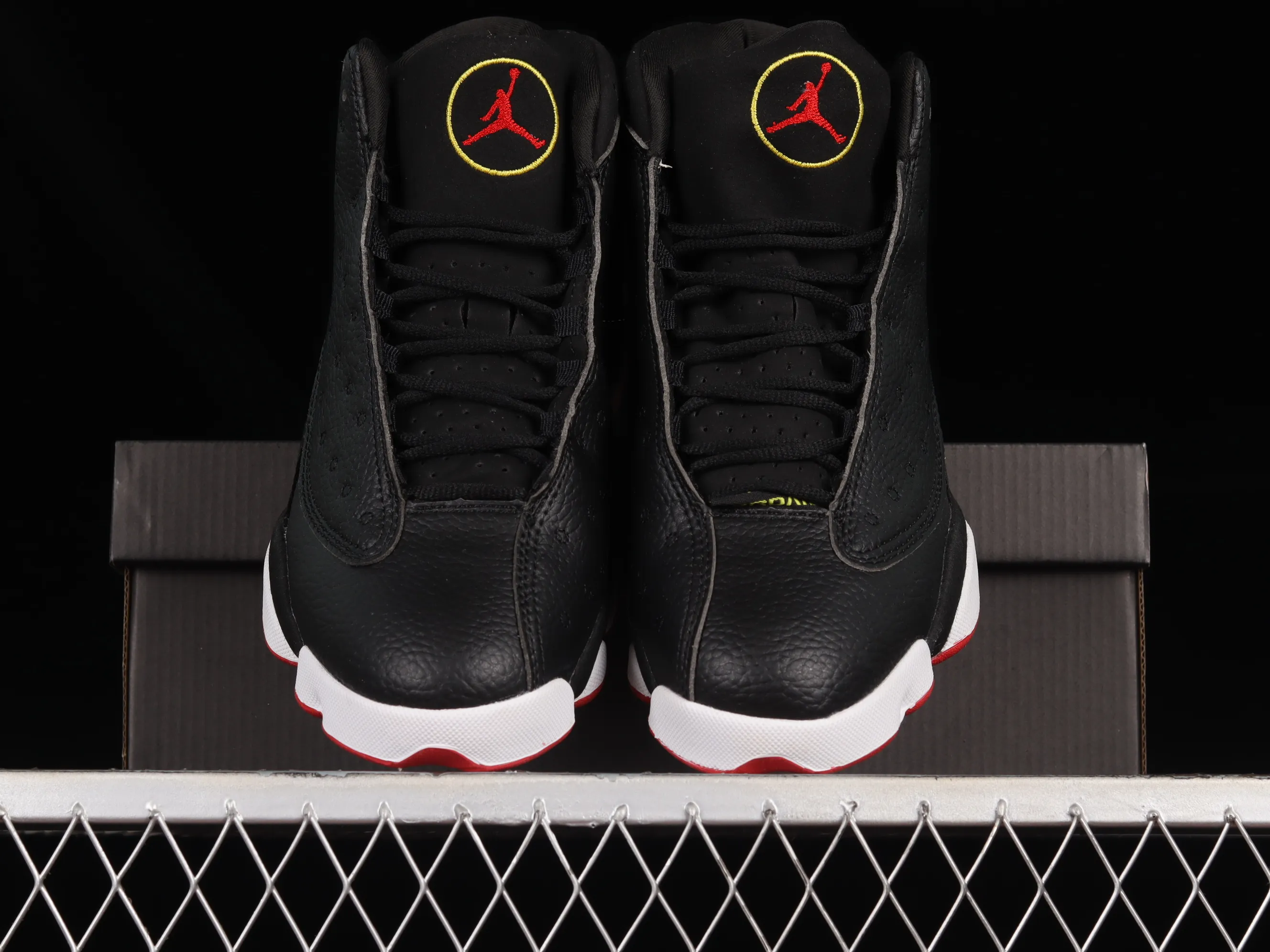 All categories Air Jordan Jordan series basketball shoes Air Jordan 13 Air Jordan 13 "BRED" AJ13 Joe 13 black and red basketball shoes 414571-062